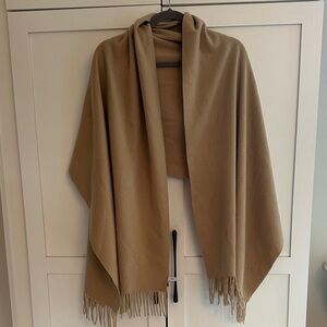 100% CASHMERE WRAP-over sized scarf from Talbots